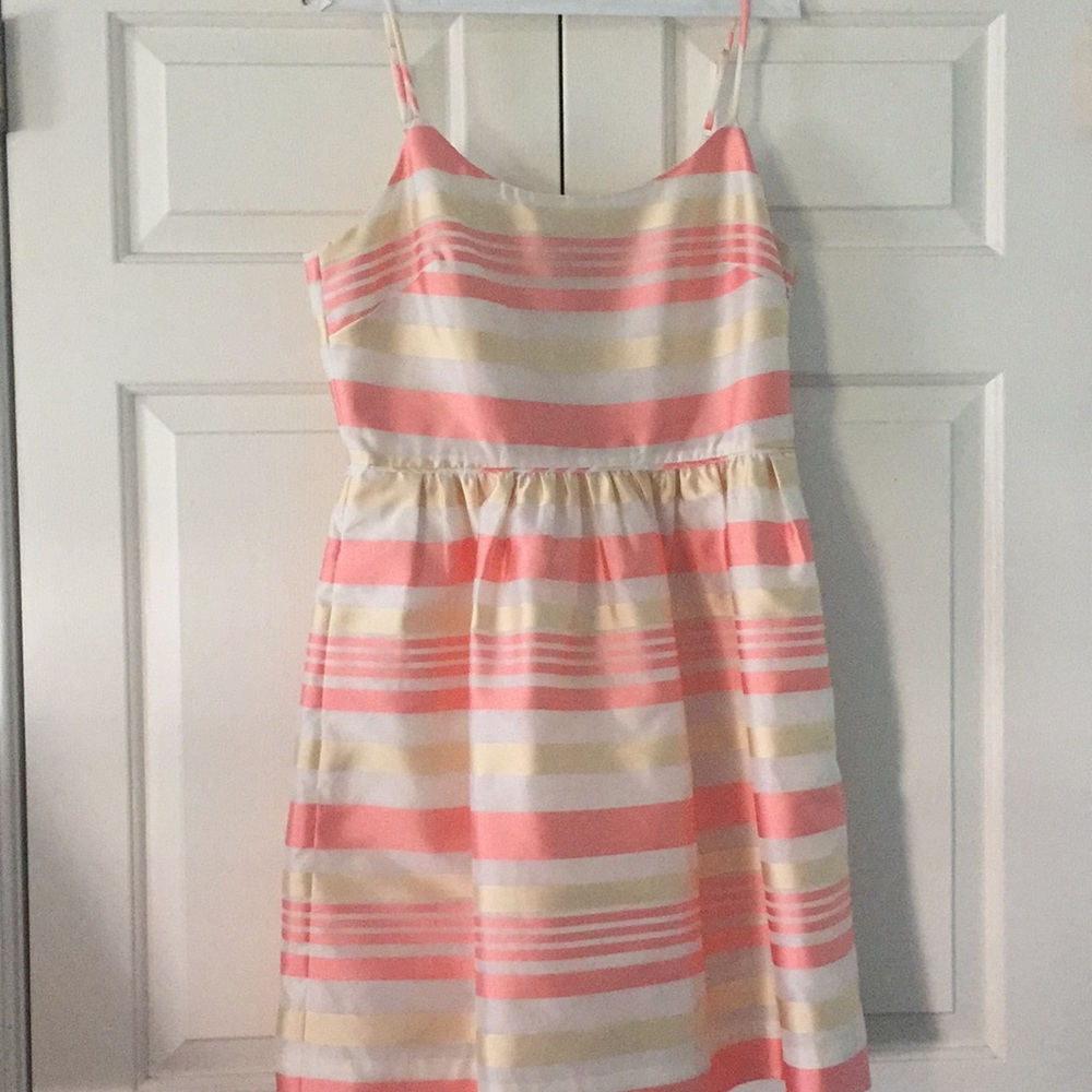 J Crew Satin Cocktail Dress